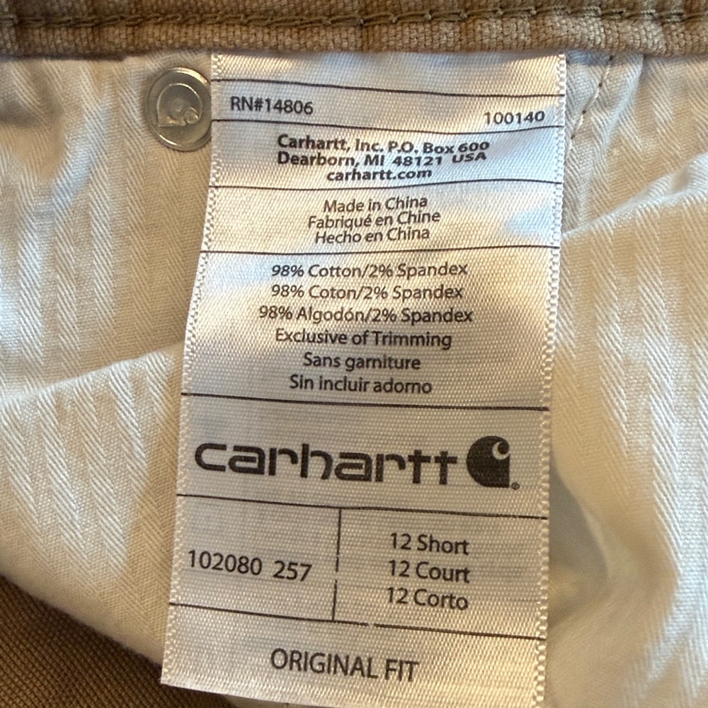 Women’s Carhartt work Pants Original Fit - Picture 5 of 7